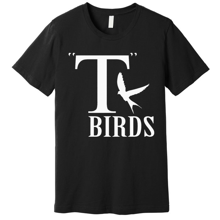 T Bird Funny Halloween Costume Rocker 1950s Premium T-Shirt