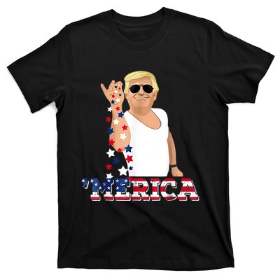 Trump Bae Funny 4th Of July Trump Salt Freedom T-Shirt