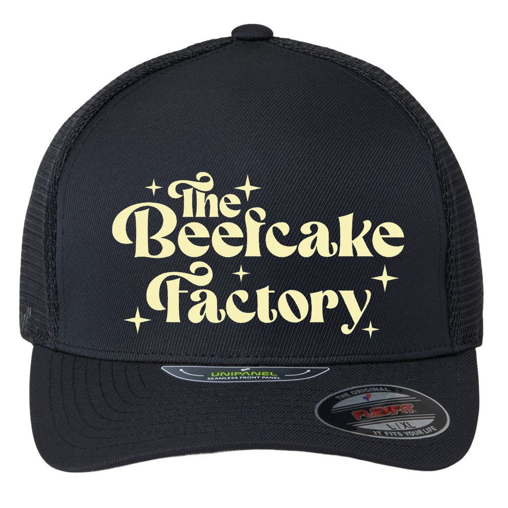 The Beefcake Factory Flexfit Unipanel Trucker Cap