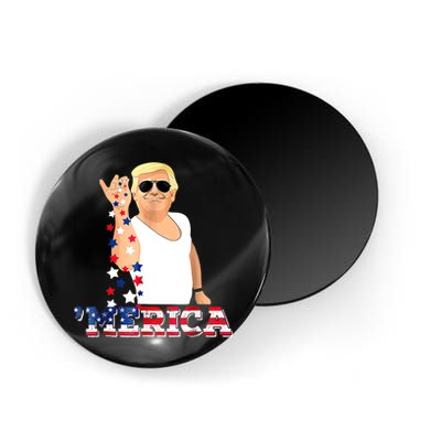 Trump Bae Funny 4th Of July Trump Salt Freedom Magnet