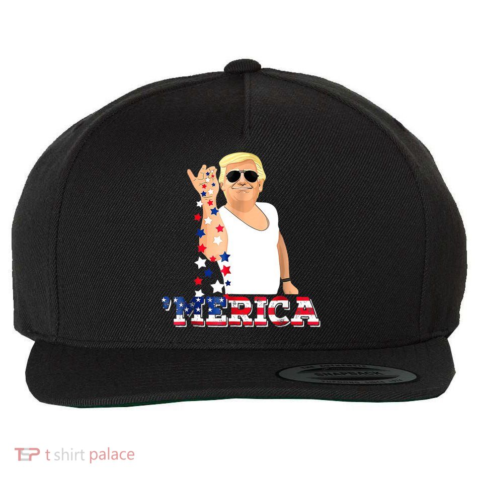 Trump Bae Funny 4th Of July Trump Salt Freedom Wool Snapback Cap