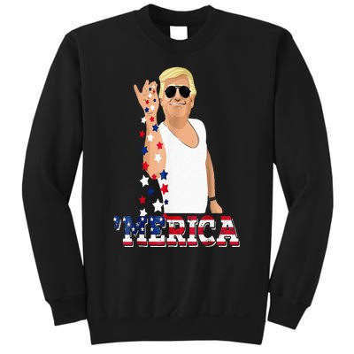 Trump Bae Funny 4th Of July Trump Salt Freedom Sweatshirt