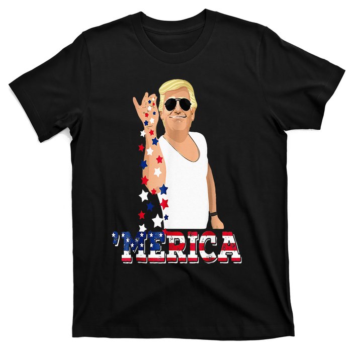 Trump Bae Funny 4th Of July Trump Salt Freedom T-Shirt