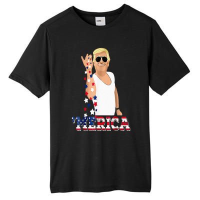 Trump Bae Funny 4th Of July Trump Salt Freedom Tall Fusion ChromaSoft Performance T-Shirt