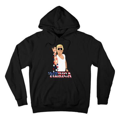 Trump Bae Funny 4th Of July Trump Salt Freedom Tall Hoodie