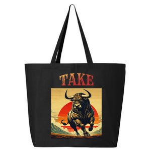 Take Bull Funny Active Wear All Occasions 25L Jumbo Tote