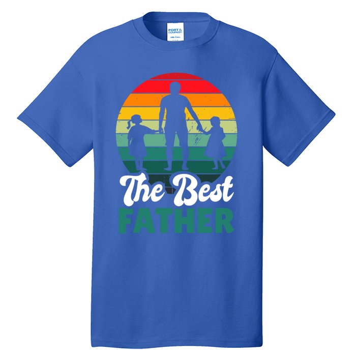 The Best Father For Fathersday Gift Tall T-Shirt