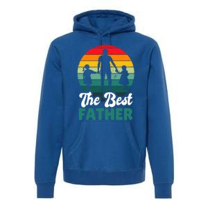 The Best Father For Fathersday Gift Premium Hoodie