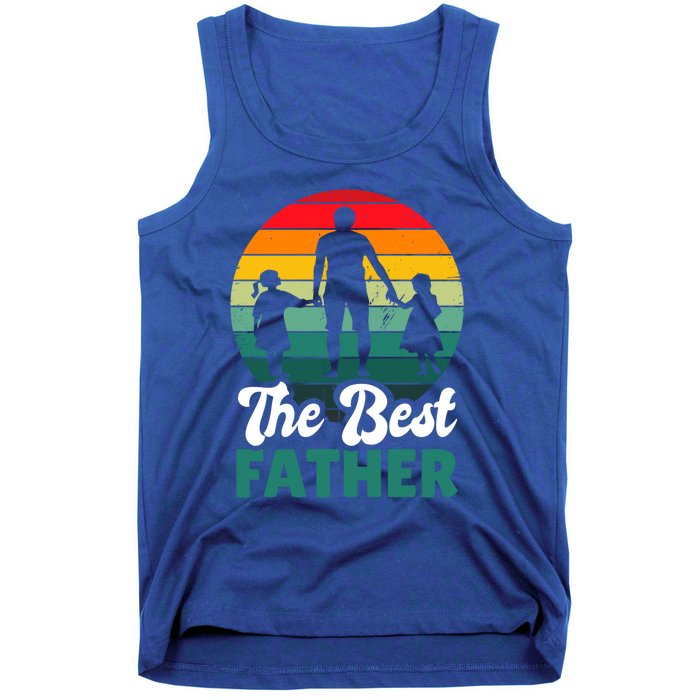 The Best Father For Fathersday Gift Tank Top