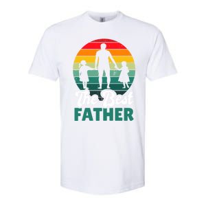 The Best Father For Fathersday Gift Softstyle CVC T-Shirt