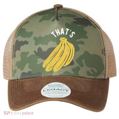 Thats Bananas Funny Gift Legacy Tie Dye Trucker Hat