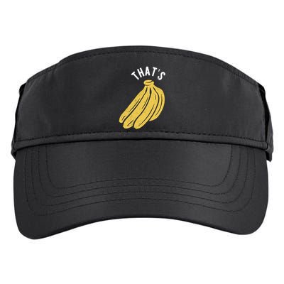 Thats Bananas Funny Gift Adult Drive Performance Visor