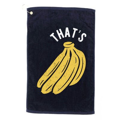 Thats Bananas Funny Gift Golf Towel