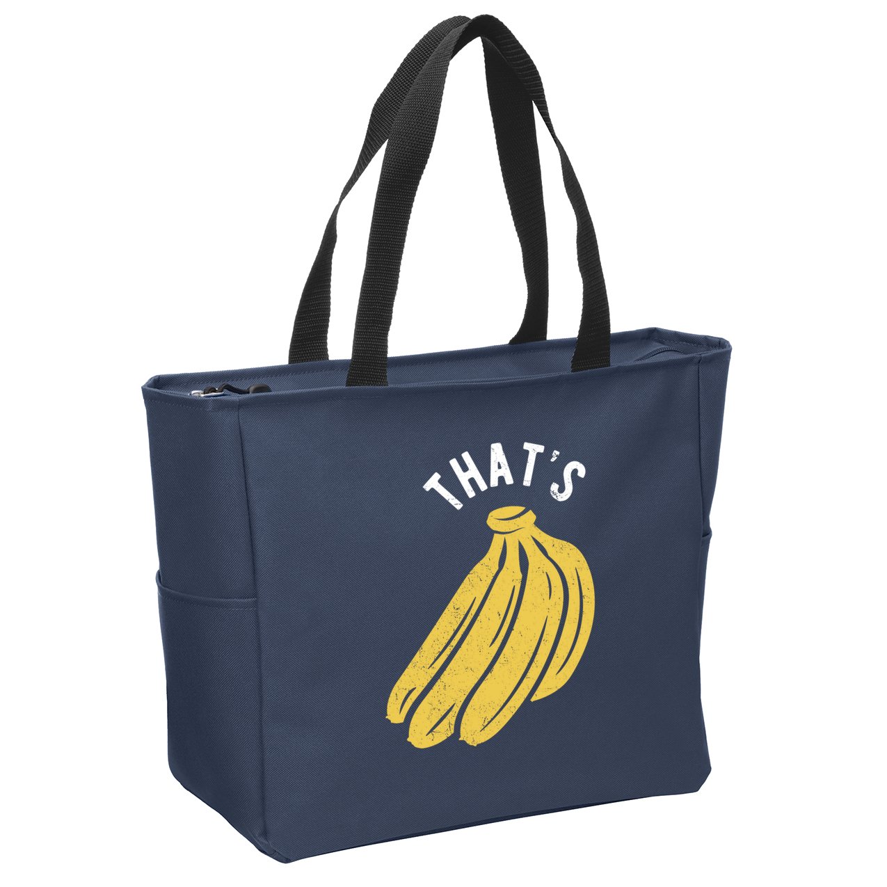 Thats Bananas Funny Gift Zip Tote Bag