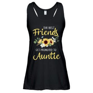 The Best Friends Get Promoted To Auntie New Auntie Ladies Essential Flowy Tank