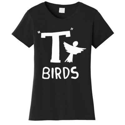 T Bird Funny Costume Rocker 1950s Women's T-Shirt