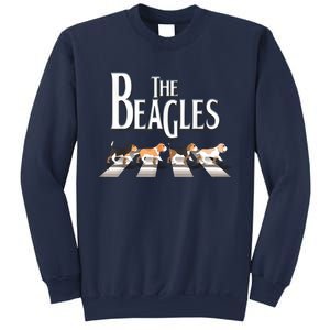 The Beagles Funny Dog Lover Abbey Road Sweatshirt