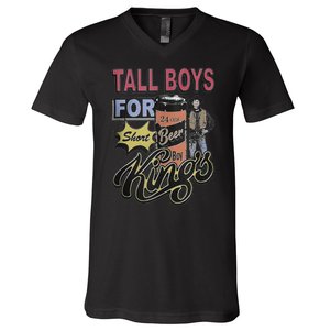 Tall Boy.S For Short Kings V-Neck T-Shirt