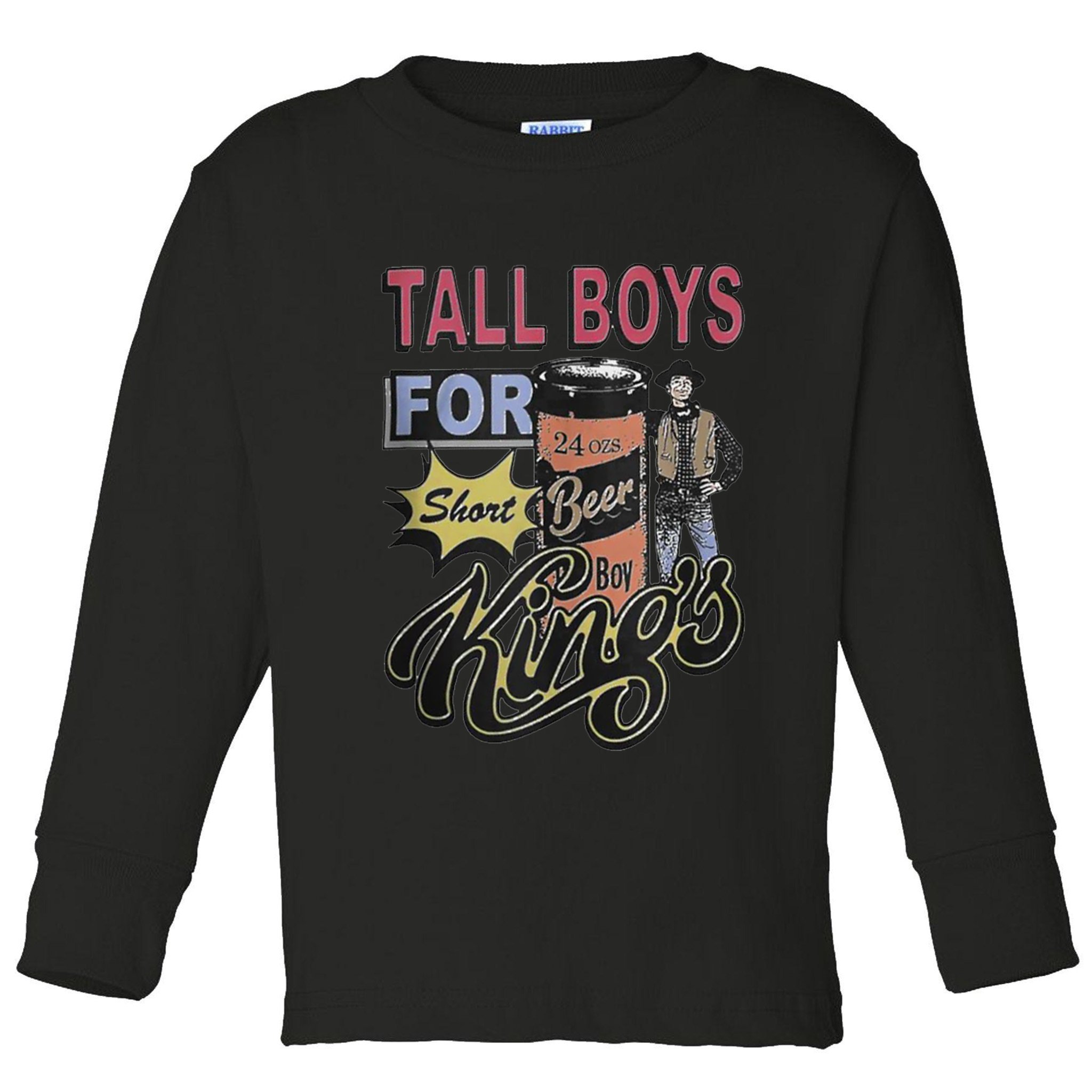Tall Boy.S For Short Kings Toddler Long Sleeve Shirt