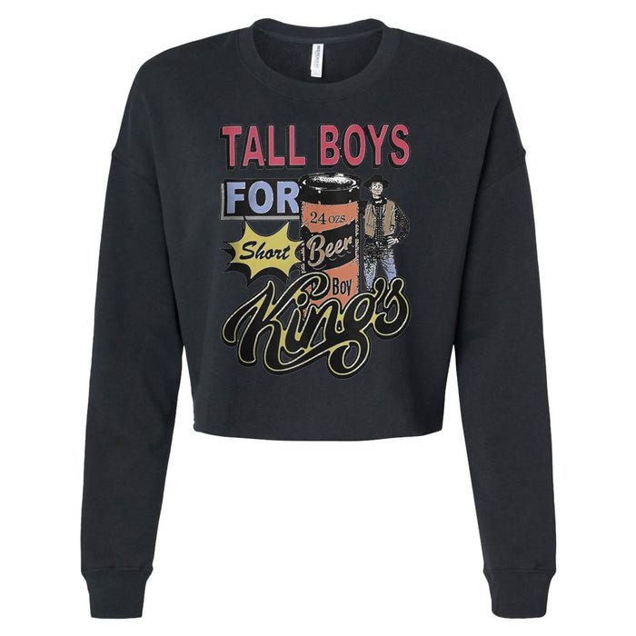 Tall Boy.S For Short Kings Cropped Pullover Crew