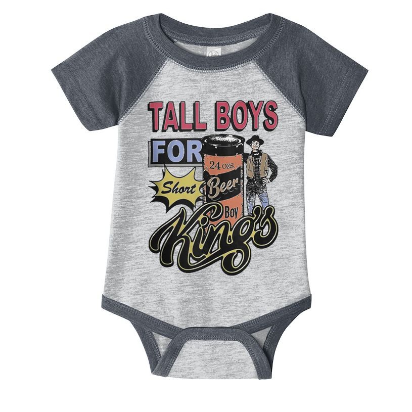 Tall Boy.S For Short Kings Infant Baby Jersey Bodysuit