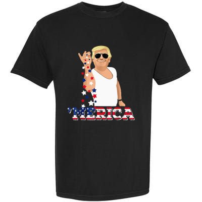 Trump Bae Funny 4th Of July Trump Salt Freedom Garment-Dyed Heavyweight T-Shirt