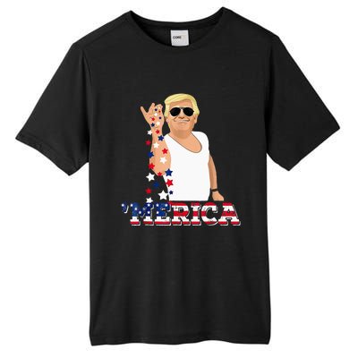 Trump Bae Funny 4th Of July Trump Salt Freedom Tall Fusion ChromaSoft Performance T-Shirt