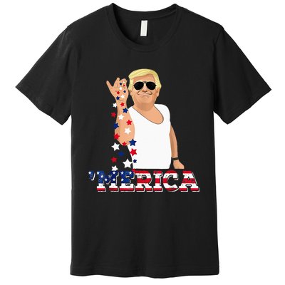 Trump Bae Funny 4th Of July Trump Salt Freedom Premium T-Shirt