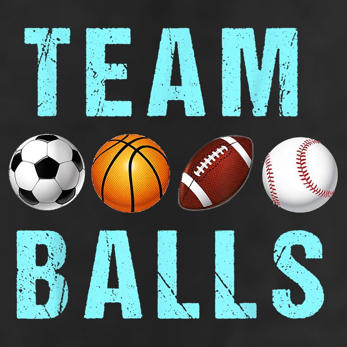 Team Balls Funny Team Boy Gender Reveal 11oz C Handle Ceramic Mug