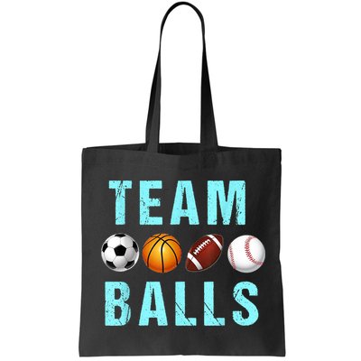 Team Balls Funny Team Boy Gender Reveal Bag