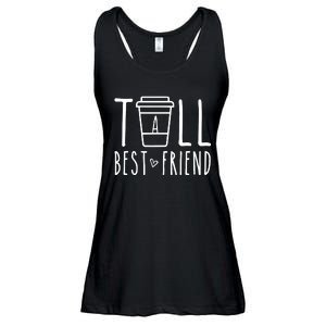 Tall Best Friend Funny Bff Matching Outfit Two Bestie Coffee Ladies Essential Flowy Tank