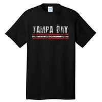 Tampa Bay Florida Retro Vintage Weathered Throwback Tall T-Shirt