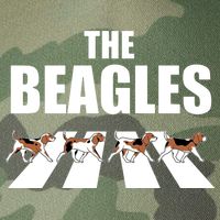 The Beagles Funny Beagle Dog Legacy Tie Dye Trucker Hat