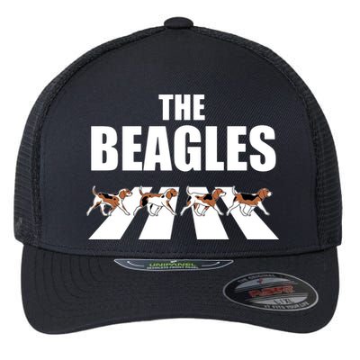 The Beagles Funny Beagle Dog Flexfit Unipanel Trucker Cap