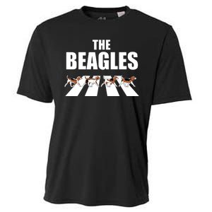 The Beagles Funny Beagle Dog Cooling Performance Crew T-Shirt