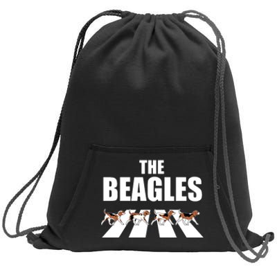 The Beagles Funny Beagle Dog Sweatshirt Cinch Pack Bag