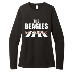 The Beagles Funny Beagle Dog Womens CVC Long Sleeve Shirt