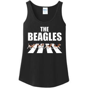 The Beagles Funny Beagle Dog Ladies Essential Tank