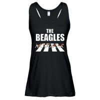 The Beagles Funny Beagle Dog Ladies Essential Flowy Tank