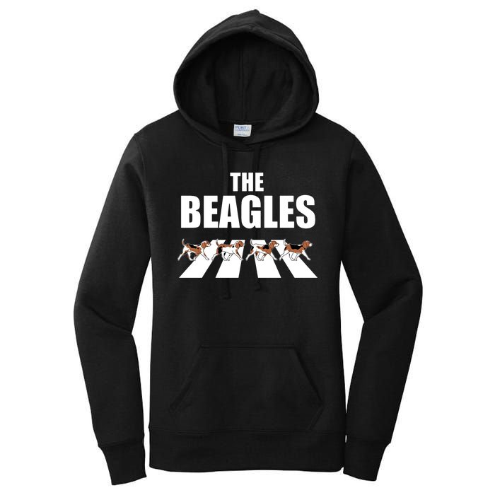 The Beagles Funny Beagle Dog Women's Pullover Hoodie