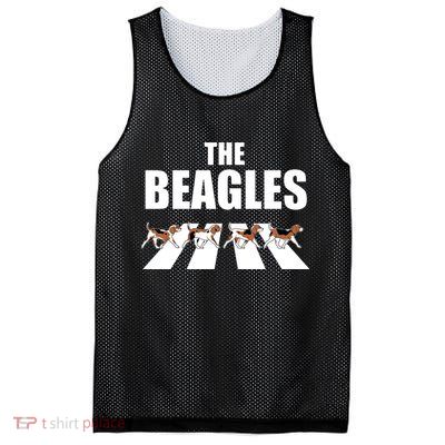 The Beagles Funny Beagle Dog Mesh Reversible Basketball Jersey Tank