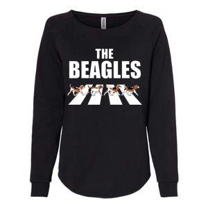 The Beagles Funny Beagle Dog Womens California Wash Sweatshirt