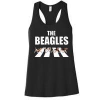 The Beagles Funny Beagle Dog Women's Racerback Tank