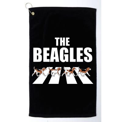The Beagles Funny Beagle Dog Golf Towel