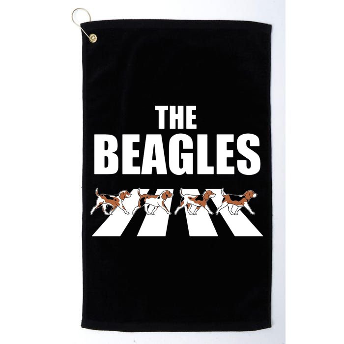The Beagles Funny Beagle Dog Golf Towel