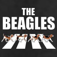 The Beagles Funny Beagle Dog Golf Towel