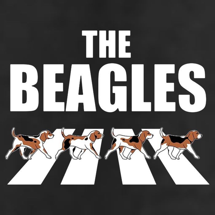 The Beagles Funny Beagle Dog Golf Towel