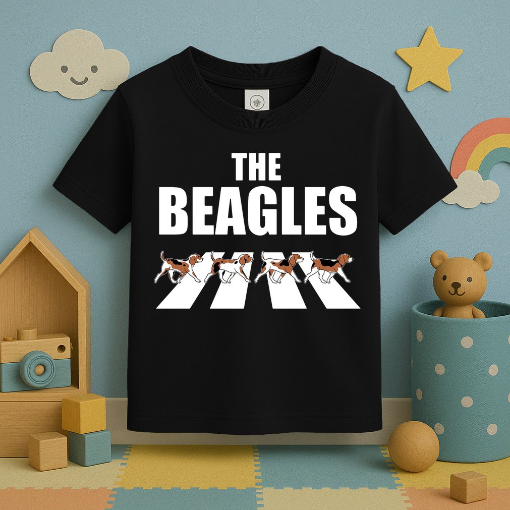 The Beagles Funny Beagle Dog Toddler T-Shirt