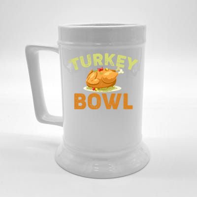 Turkey Bowl Funny Thanksgiving Gift Beer Stein