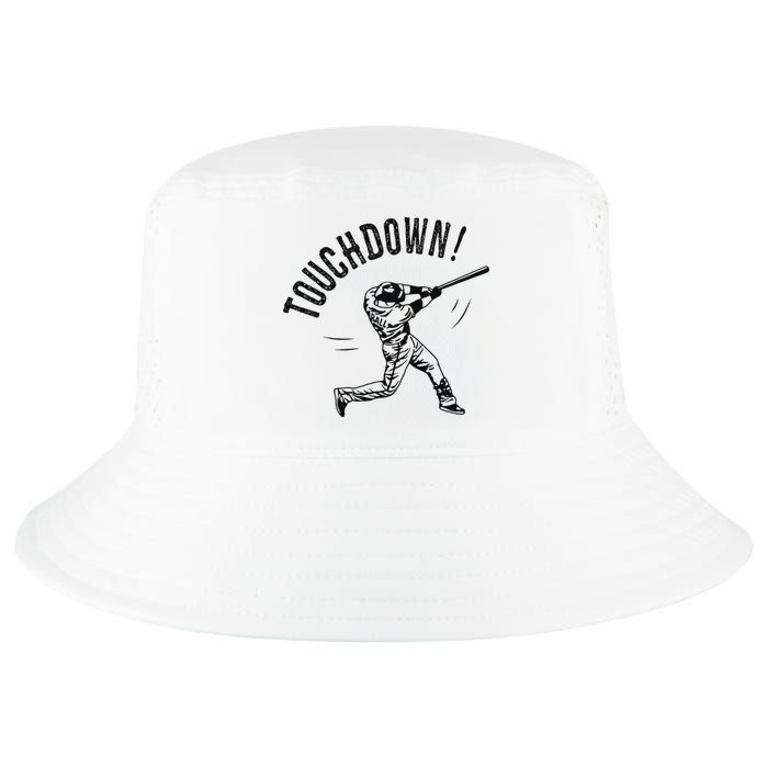 Touchdown Baseball Funny Football Joke Cool Comfort Performance Bucket Hat